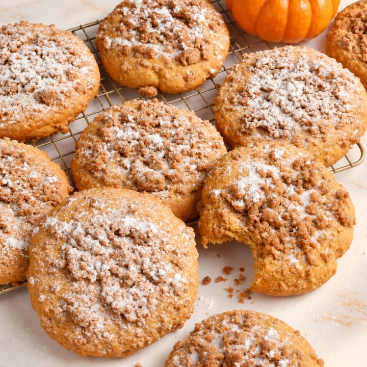 Pumpkin Coffee Cake Cookie