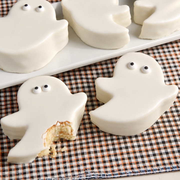 Ghost Snack Cake