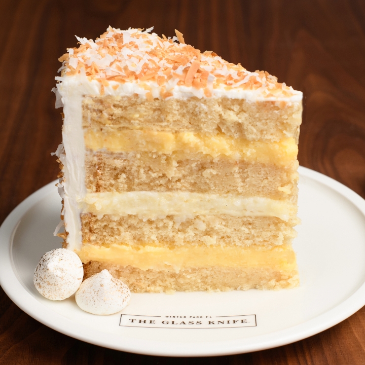 Coconut Cream Slice