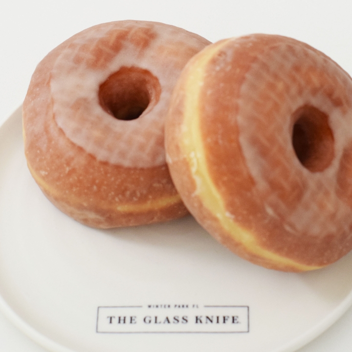 Glazed donut at The Glass Knife, Winter Park