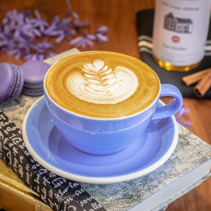 Lavender Vanilla Cinnamon Latte