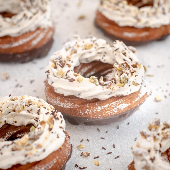 Cannoli Cruller donut at The Glass Knife, Winter Park