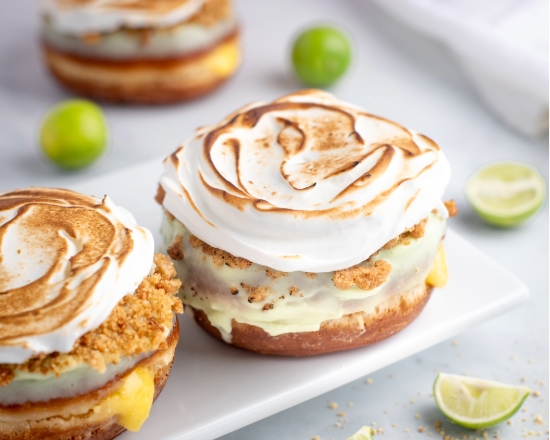 Key Lime Pie donut at The Glass Knife, Winter Park