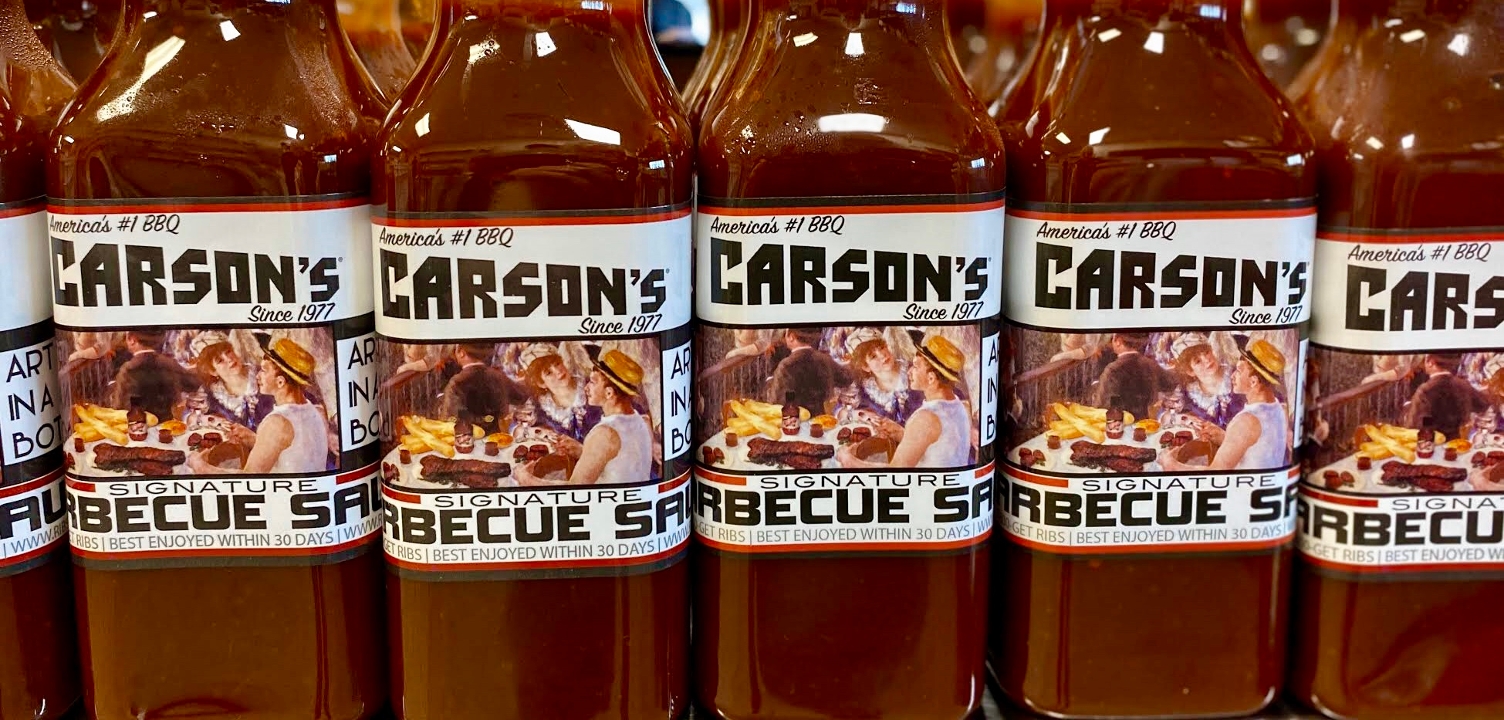 Order BBQ Sauce Pint food online from Carson's Prime Steaks and Famous Barbecue of Deerfield store, Deerfield on bringmethat.com