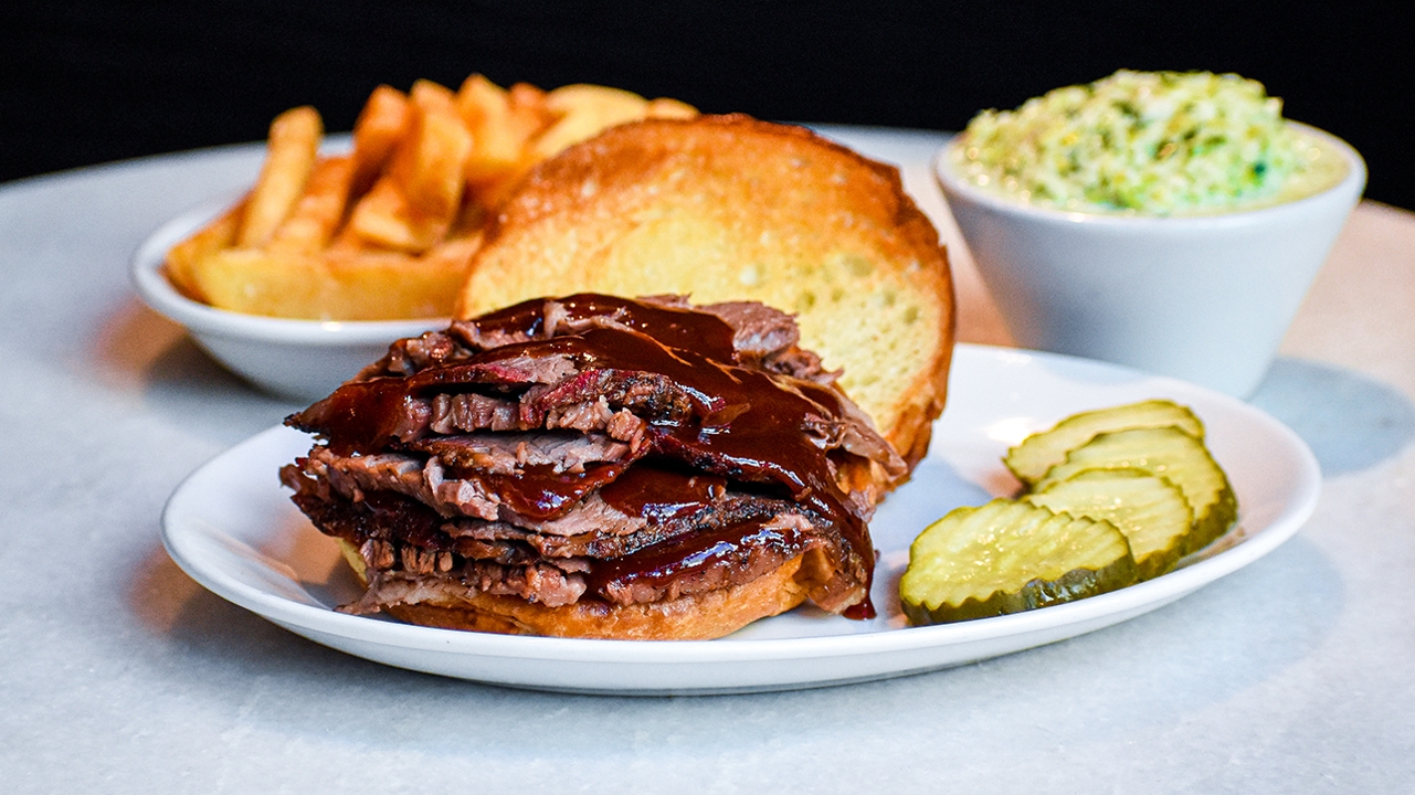 Order BBQ Beef food online from Carson's Prime Steaks and Famous Barbecue of Deerfield store, Deerfield on bringmethat.com