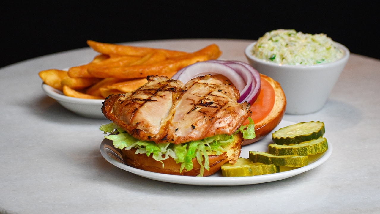 Order Chargrilled Chicken Breast food online from Carson's Prime Steaks and Famous Barbecue of Deerfield store, Deerfield on bringmethat.com