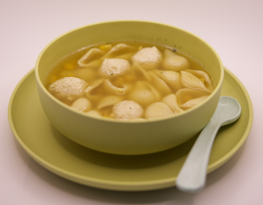 Chicken meatball soup