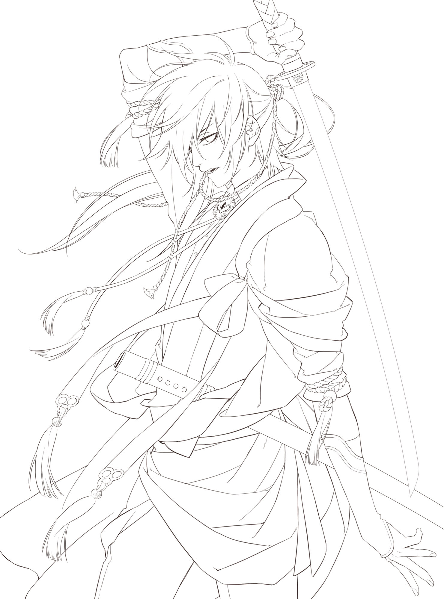 あなたのために 線画 線画 - ibisPaint