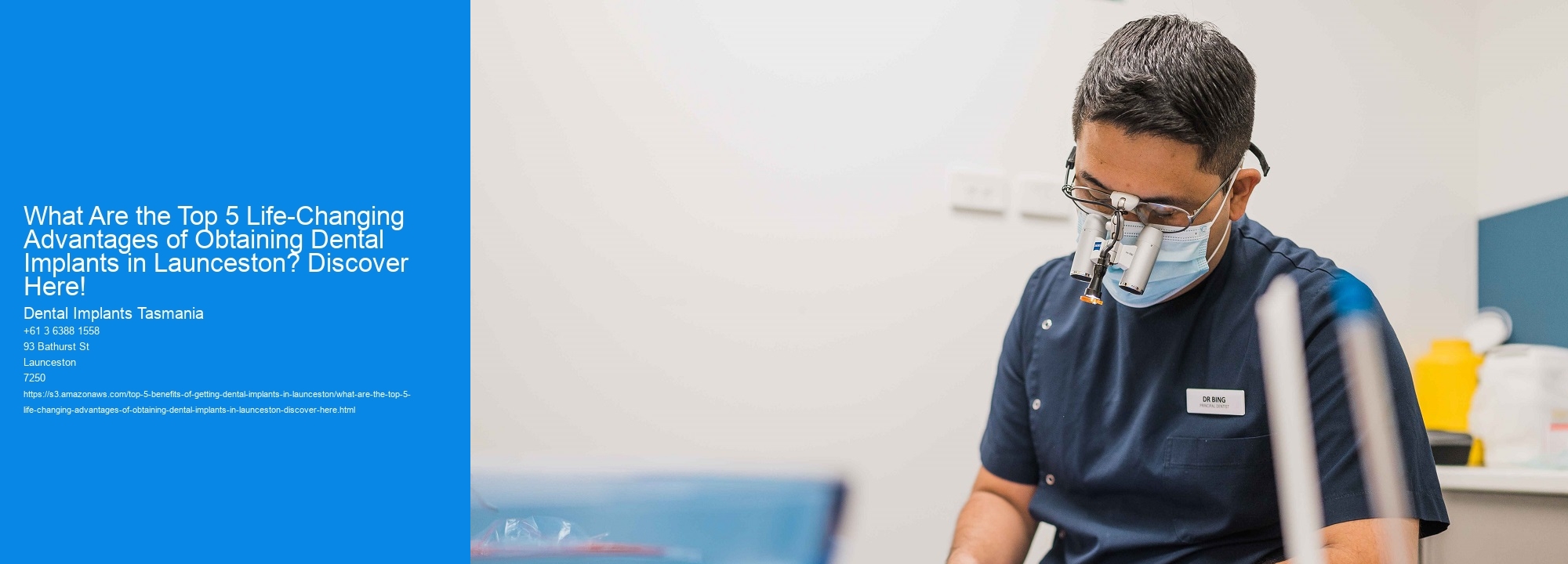 What Are the Top 5 Life-Changing Advantages of Obtaining Dental Implants in Launceston? Discover Here!