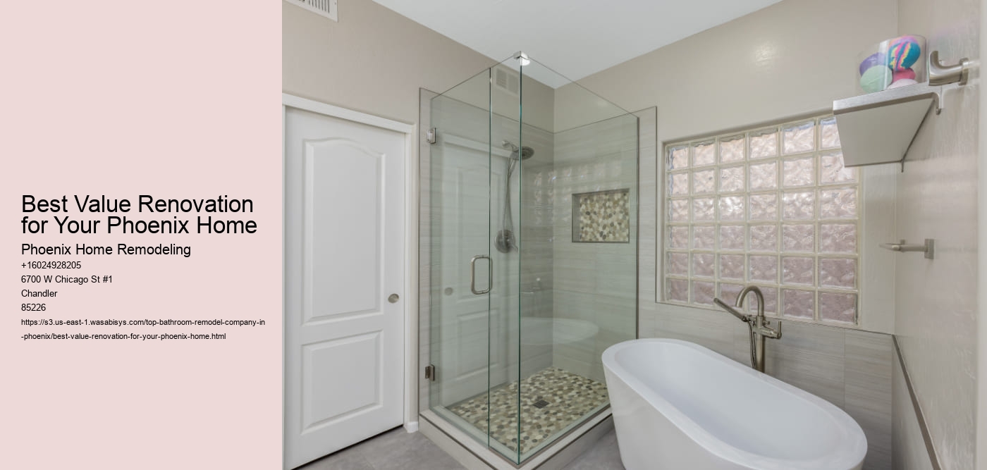 Best Value Renovation for Your Phoenix Home