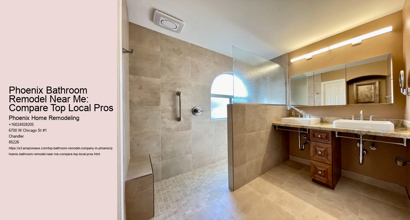 Phoenix Bathroom Remodel Near Me: Compare Top Local Pros