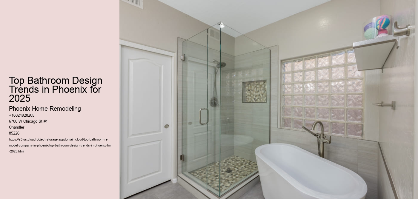 Top Bathroom Design Trends in Phoenix for 2025
