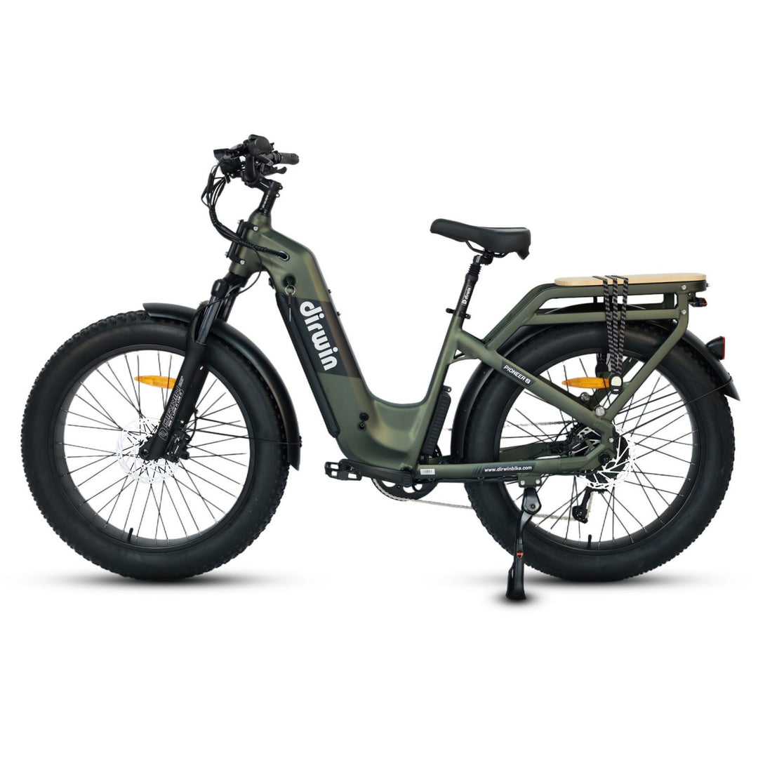 How do Dirwin hunting eBikes perform in wet grass?