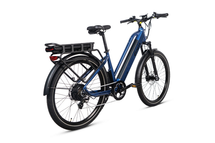 What are the advantages of 4-inch fat tire electric bikes for stability?