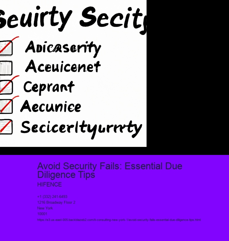 Avoid Security Fails: Essential Due Diligence Tips