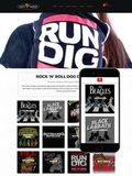 Mutt merch web design 353x470
