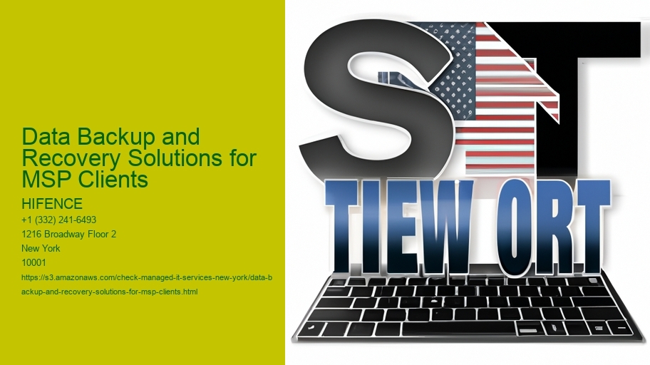 Data Backup and Recovery Solutions for MSP Clients