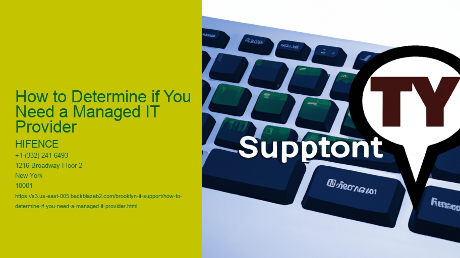 How to Determine if You Need a Managed IT Provider