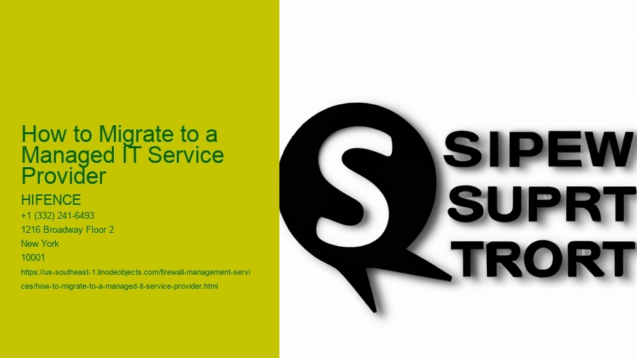 How to Migrate to a Managed IT Service Provider