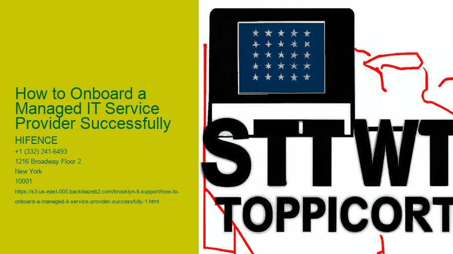 How to Onboard a Managed IT Service Provider Successfully