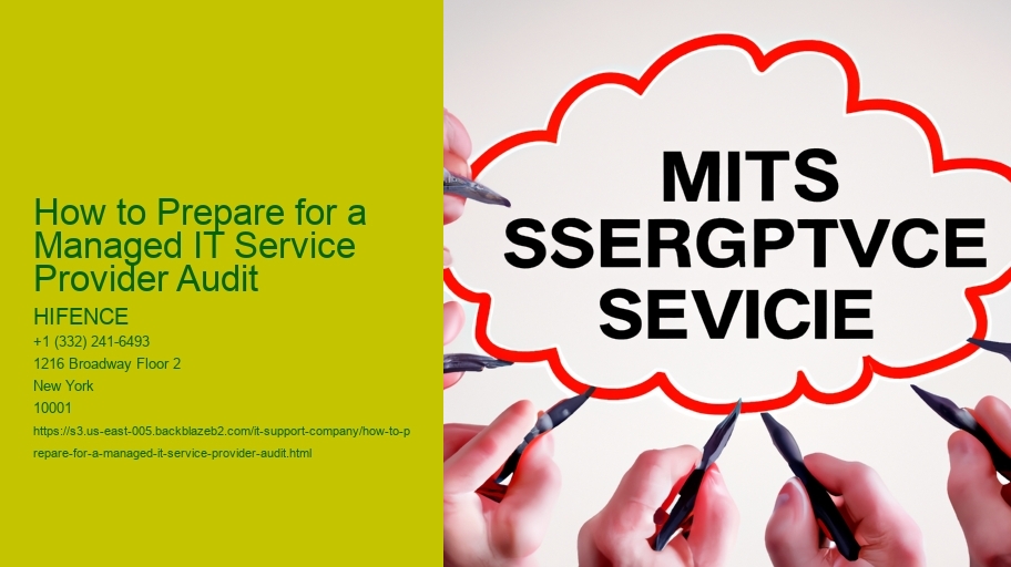 How to Prepare for a Managed IT Service Provider Audit