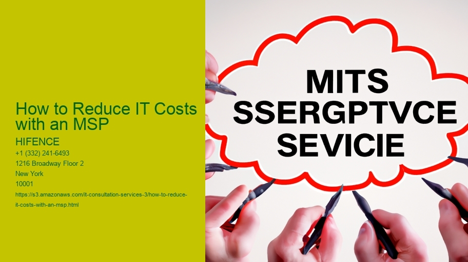 How to Reduce IT Costs with an MSP