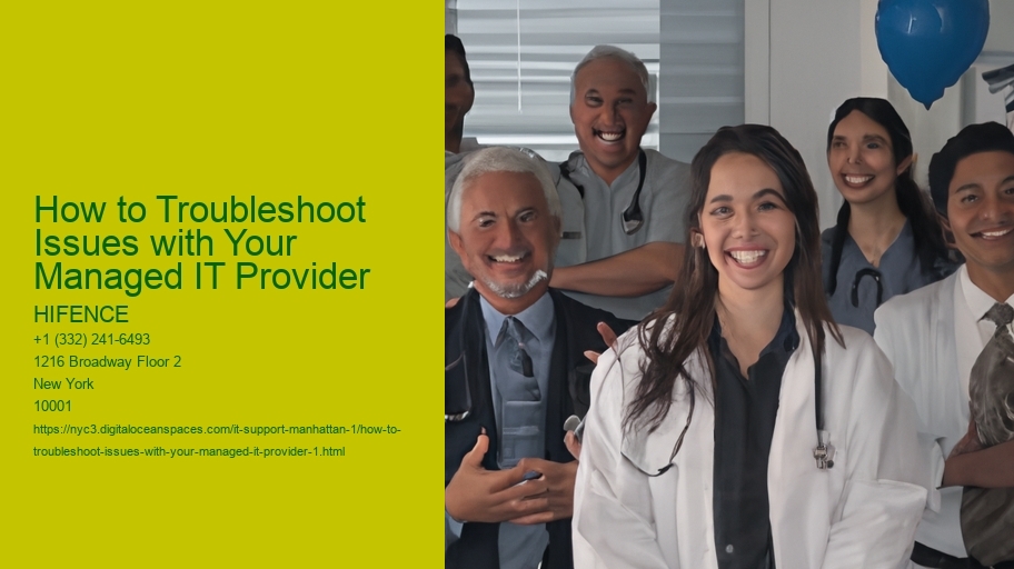 How to Troubleshoot Issues with Your Managed IT Provider
