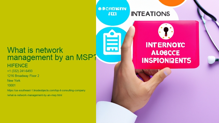 What is network management by an MSP?