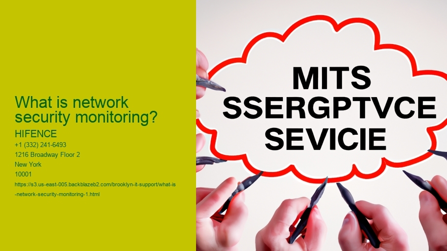 What is network security monitoring?