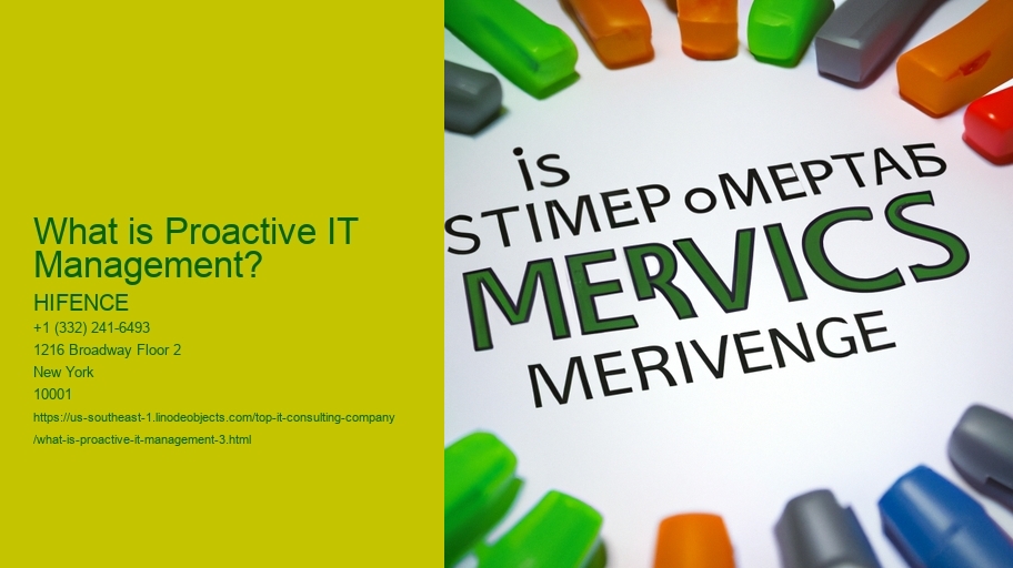 What is Proactive IT Management?