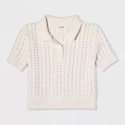 Girls' Short Sleeve Pullover Sweater - Cat & Jack™ Mauve