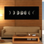 Moon // Frameless Printed Tempered Art Glass