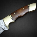 Damascus Hunting Knife // 06