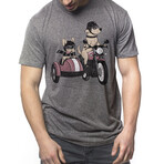Bred To Be Wild T-Shirt // Triblend Grey (S)