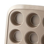 BergHOFF Balance Nonstick Carbon Steel 12-cup Cupcake Pan 2.5"