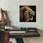 Roar Of The Storm by Rey Klimt (12"H x 12"W x 0.13"D)