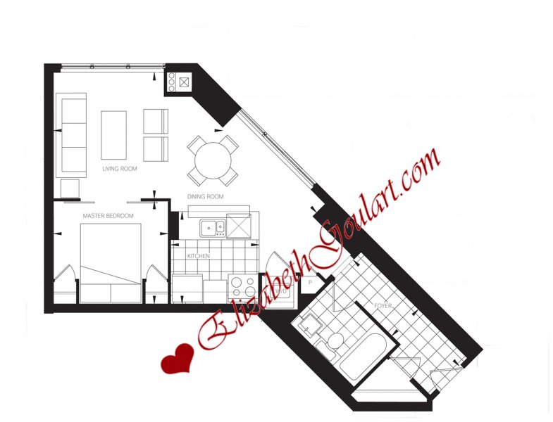 Virtual Tour of 208 Queens Quay West, Toronto, Ontario M5J 2Y5 - Condo