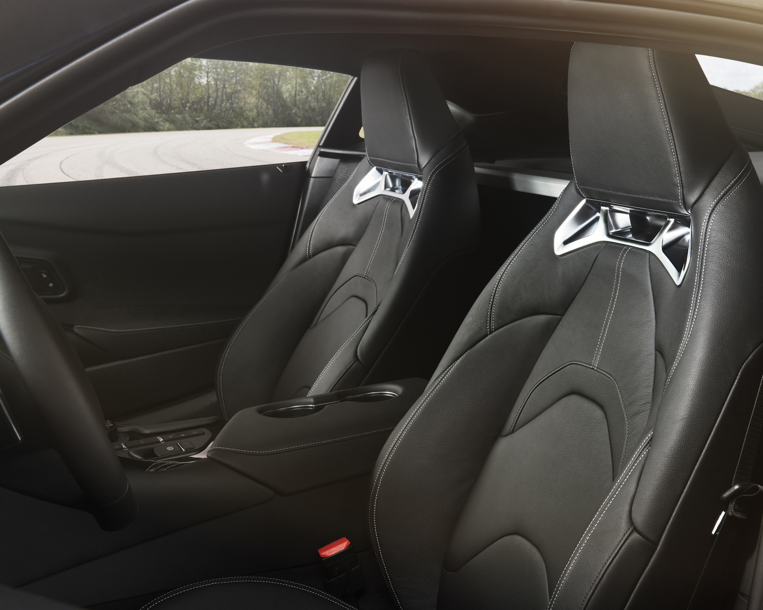 2024 GR Supra 3.0 Black Leather Seats