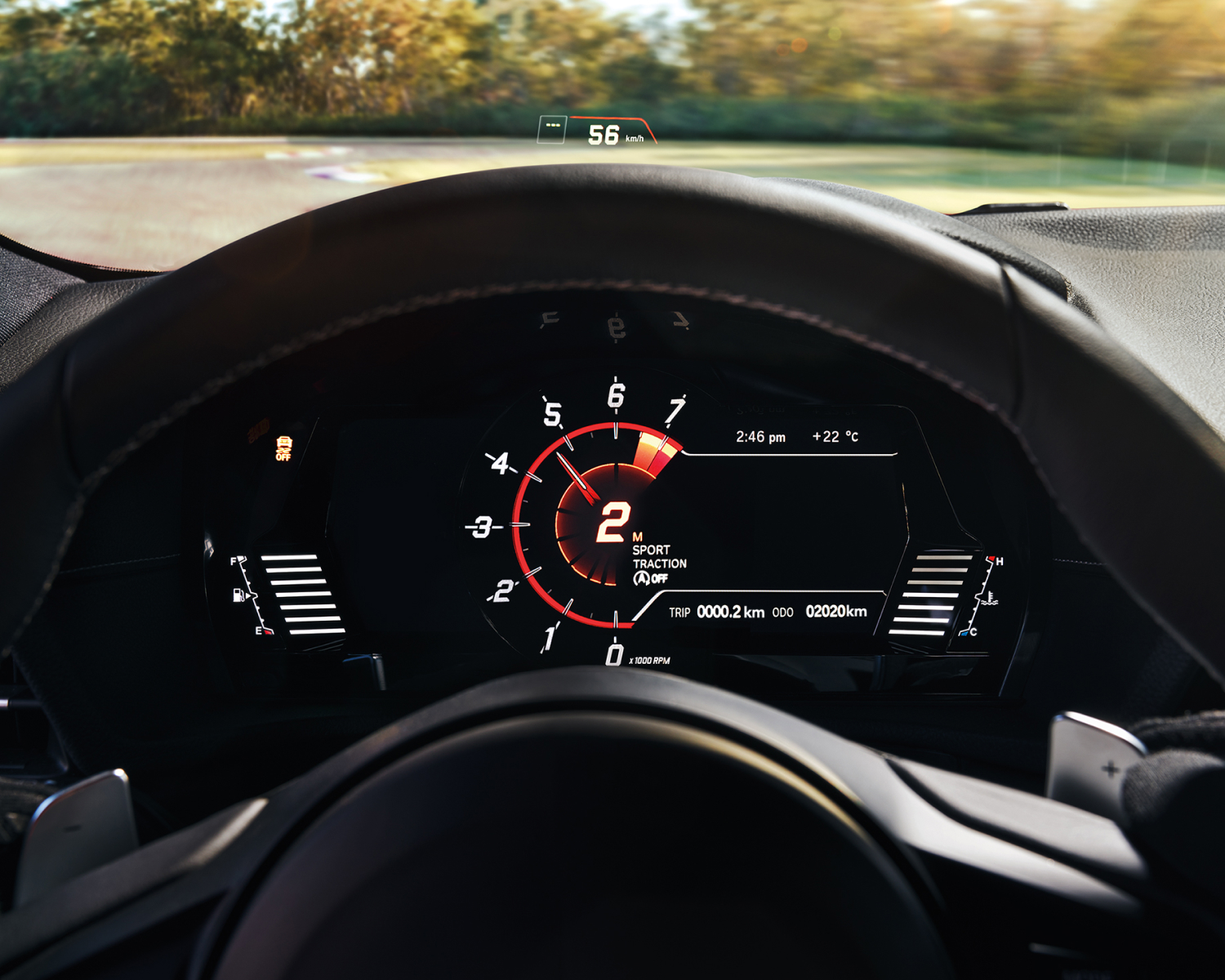 2024 GR Supra 3.0 Digital Combi-Meter