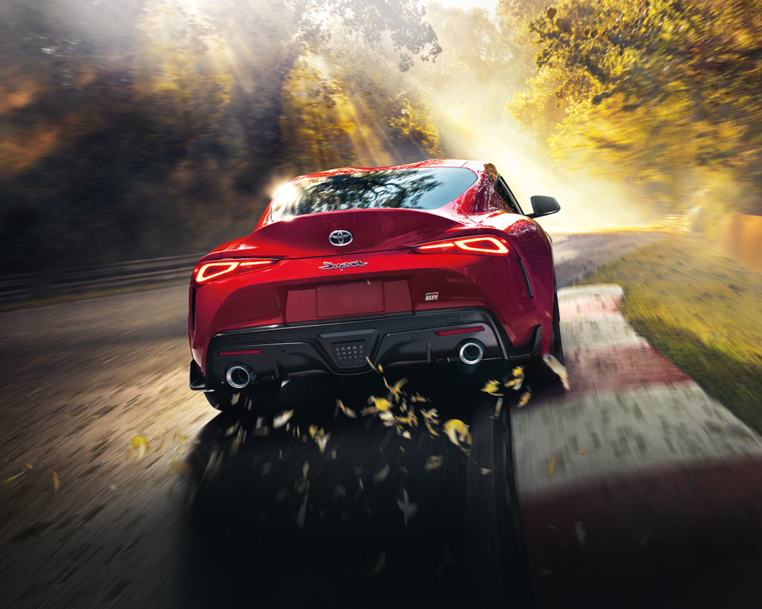 2024 GR Supra 3.0 shown in Renaissance Red