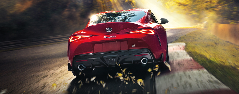 2024 GR Supra 3.0 shown in Renaissance Red