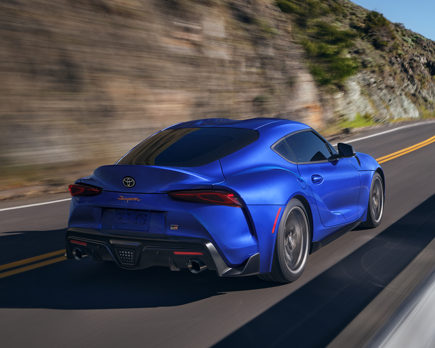 2024 GR Supra 3.0 Premium shown in Stratosphere