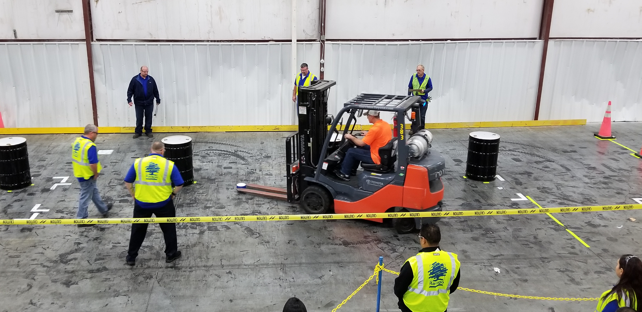 The National Forklift Rodeo Championship At Ravago Manufacturing