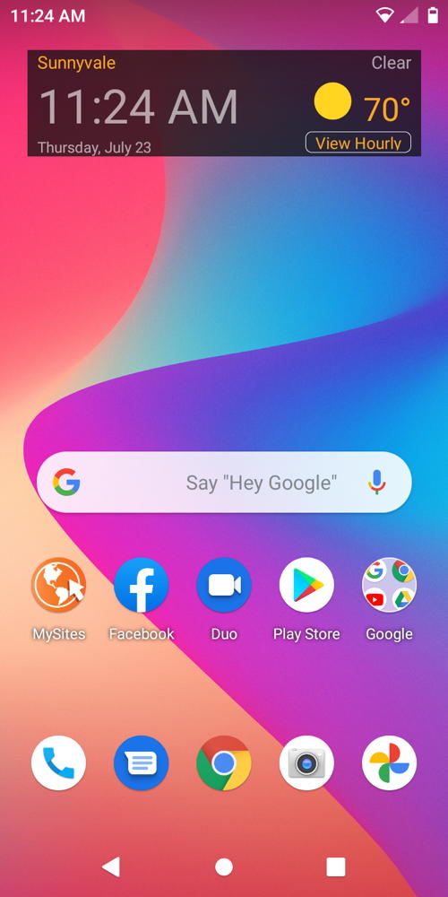 Adjust Backlight Display Blu View 2 (B130DL) TracFone Wireless