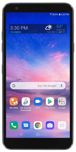 My screen is stuck / frozen / hanging. LG Journey™ LTE