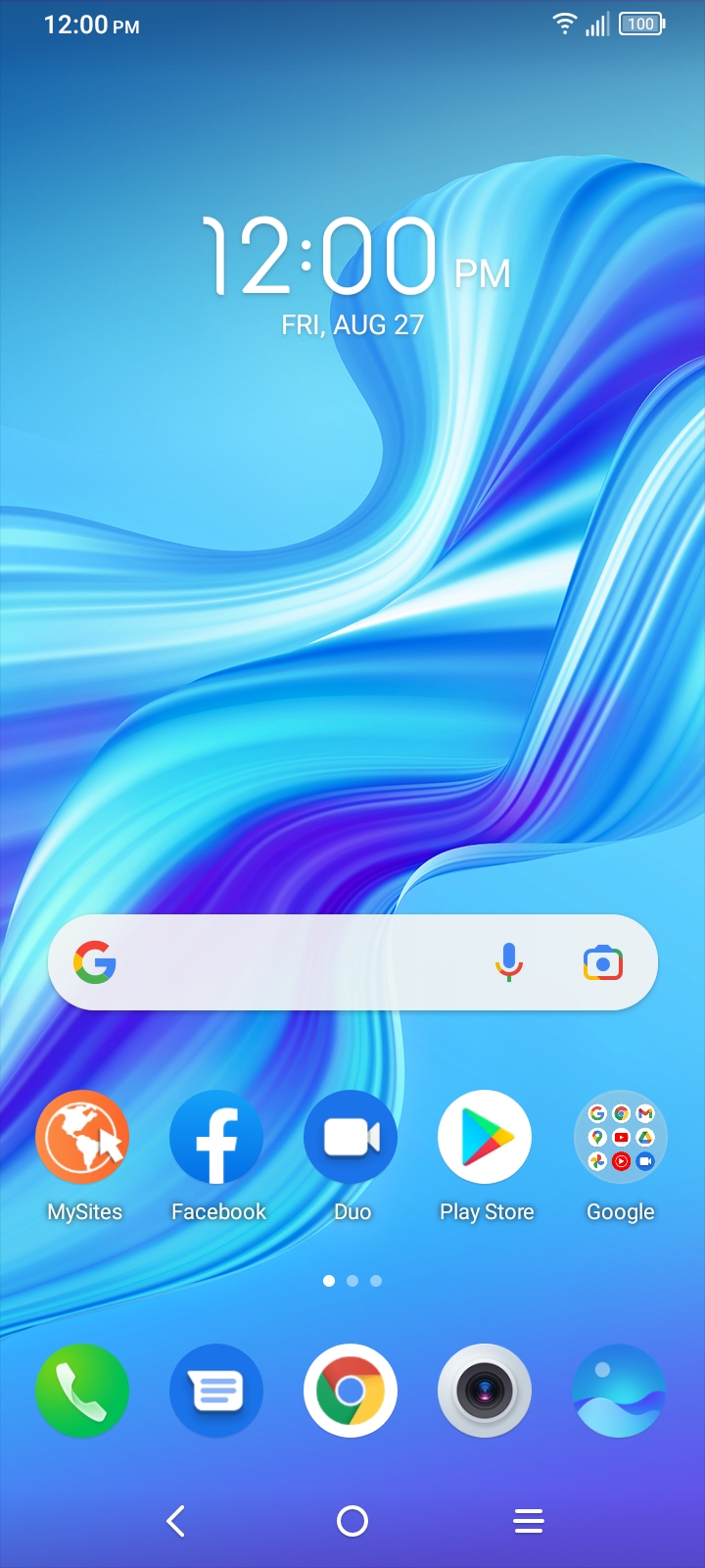 Change Wallpaper Alcatel TCL 4X 5G (T601DL) TracFone Wireless