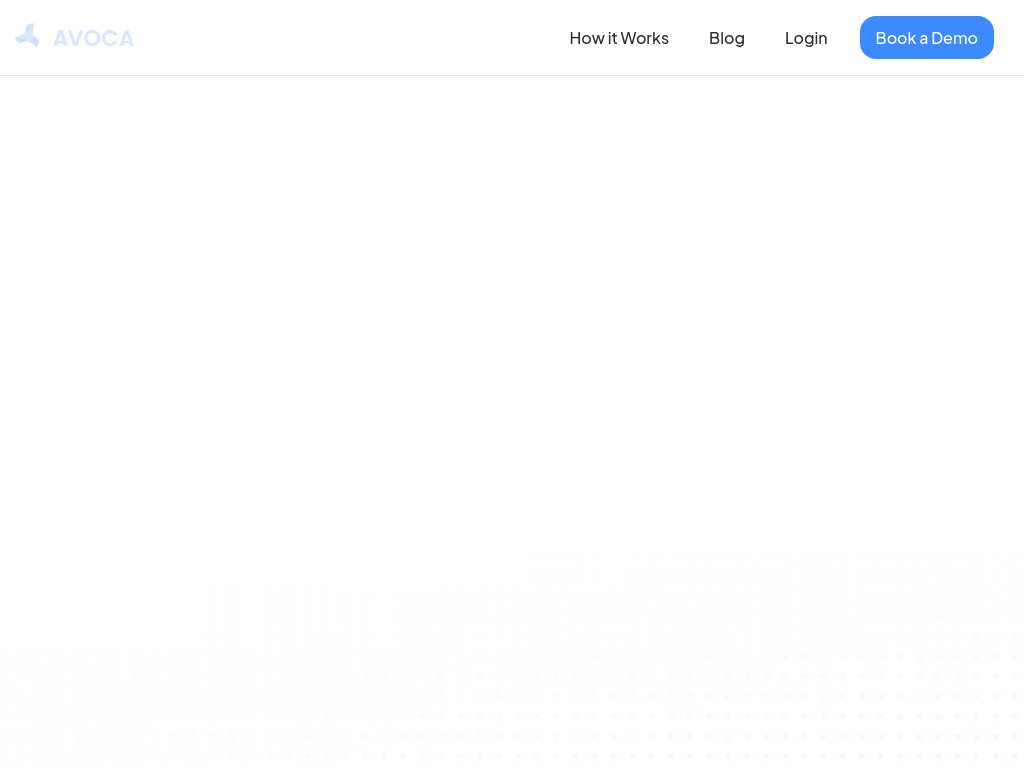 Screenshot of the website of Avoca