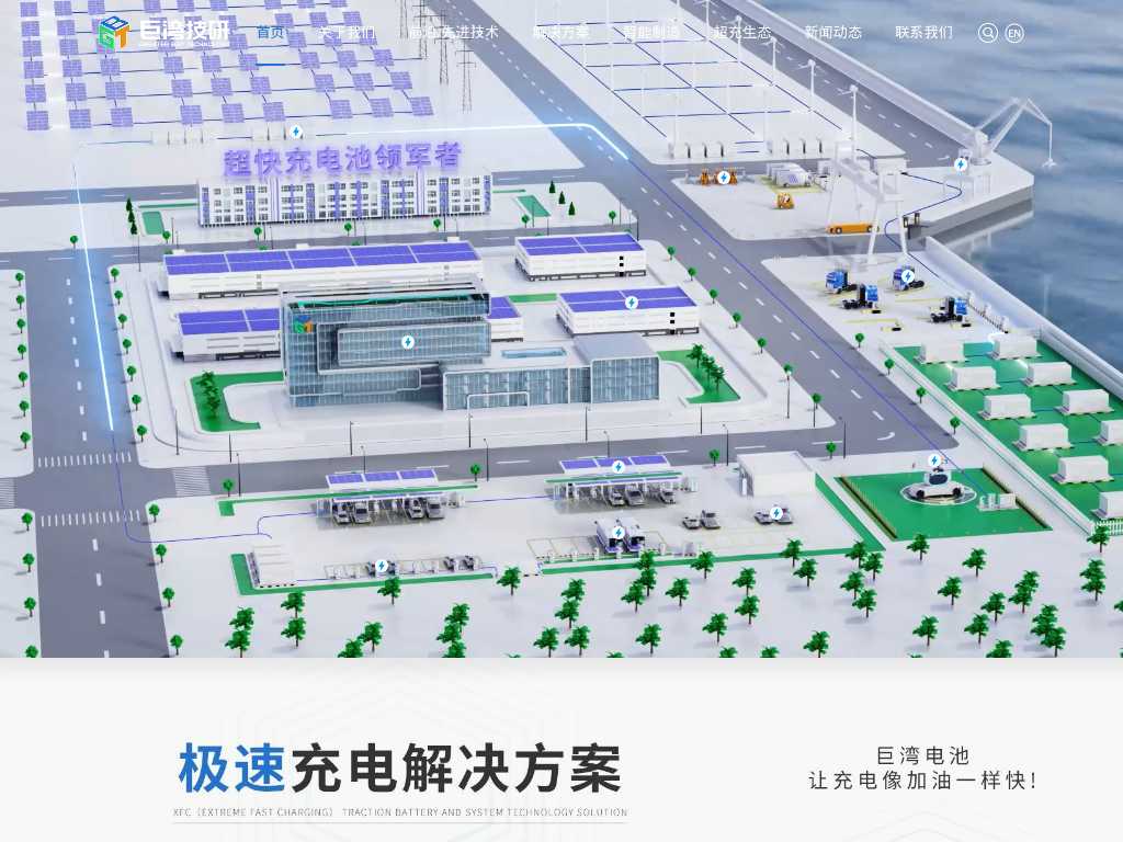 Screenshot of the website of Guangzhou Juwan Technology