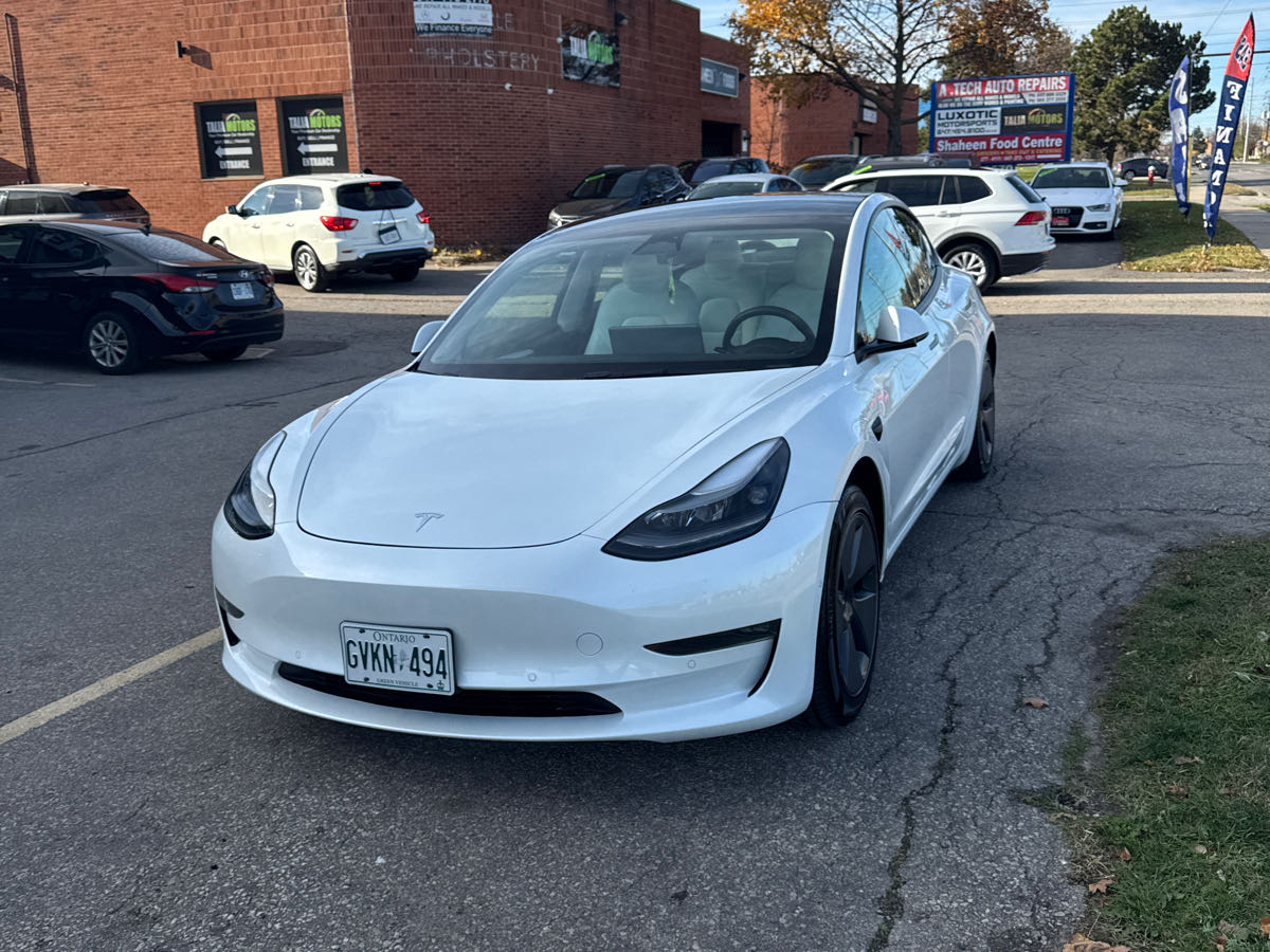 TESLA MODEL 3 LONG RANGE 2022 with VIN 5YJ3E1EB1NF198174 - Photo from auction