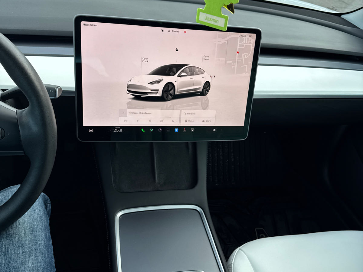 Photo 9 from auction – 2022 TESLA MODEL 3 LONG RANGE with VIN 5YJ3E1EB1NF198174